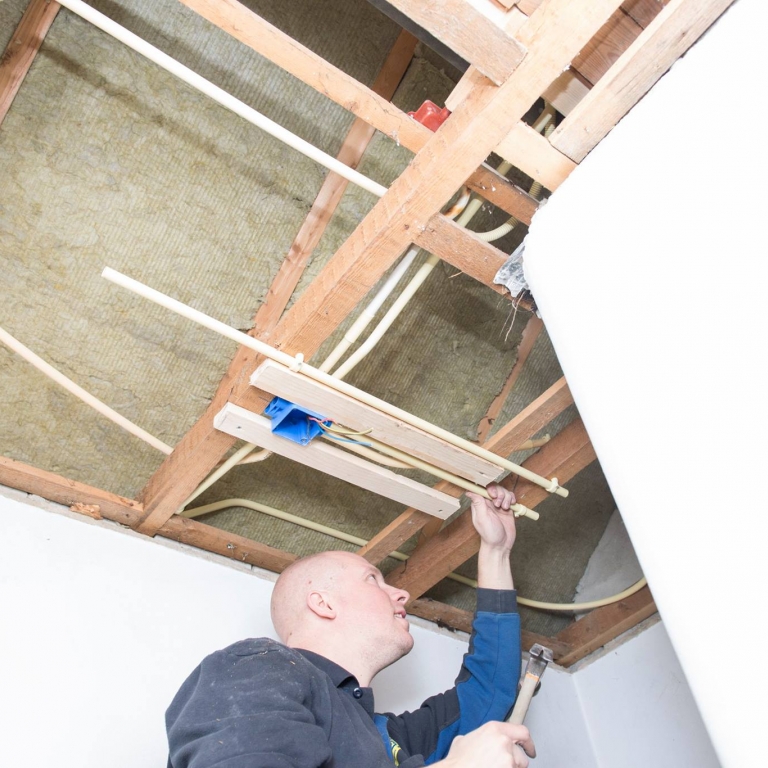 Nieuwe bekabeling woonhuis