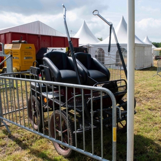 Stroomvoorziening tijdens Eper Paardenvierdaagse